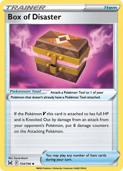 SWSH11: Box of Disaster (Reverse Holofoil)