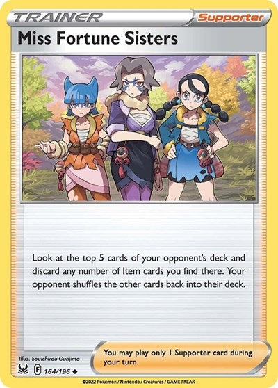 SWSH11: Miss Fortune Sisters (Reverse Holofoil)