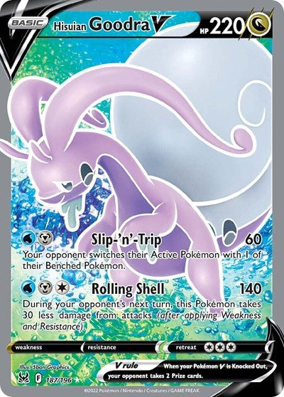 SWSH11: Hisuian Goodra V (Full Art) (Holofoil)