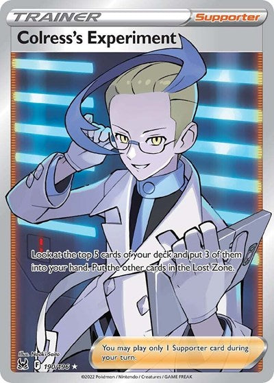 SWSH11: Colress's Experiment (Full Art) (Holofoil)