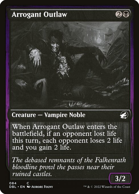 DBL: Arrogant Outlaw (Foil)