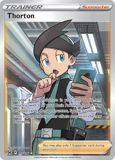 SWSH11: Thorton (Full Art) (Holofoil)