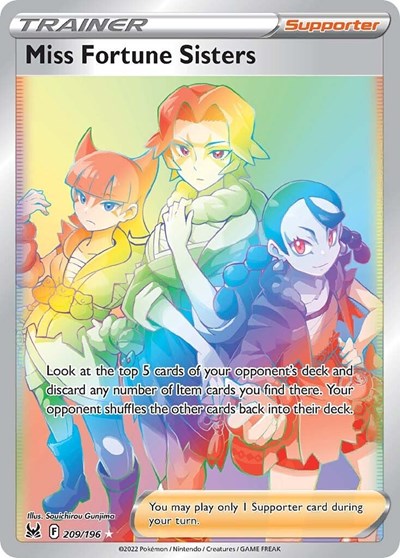 SWSH11: Miss Fortune Sisters (Secret) (Holofoil)