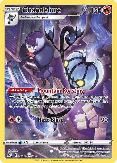 SWSH11: TG: Chandelure (Holofoil)