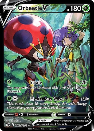 SWSH11: TG: Orbeetle V (Holofoil)