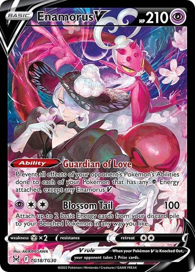 SWSH11: TG: Enamorus V (Holofoil)
