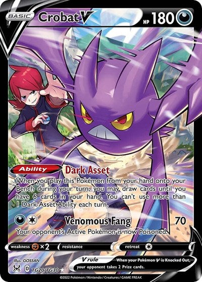SWSH11: TG: Crobat V (Holofoil)
