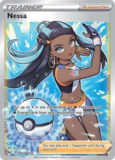 SWSH11: TG: Nessa (Holofoil)