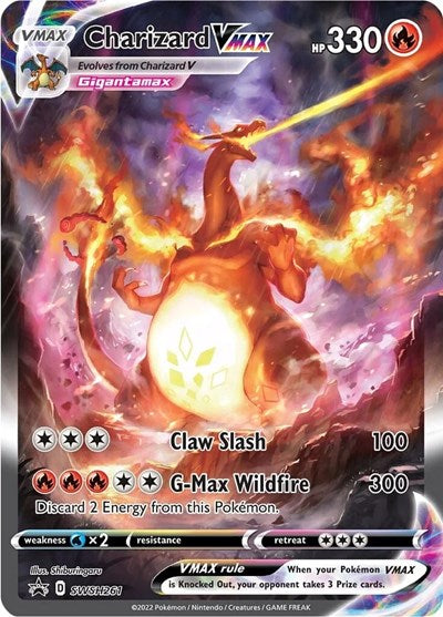 SWSD: Charizard VMAX - SWSH261 (Holofoil)