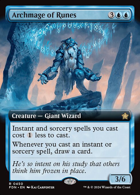 FDN: Archmage of Runes (Extended Art)