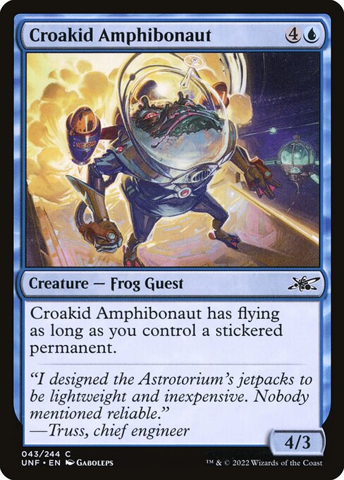 UNF: Croakid Amphibonaut (Foil)