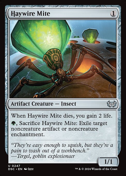 DSC: Haywire Mite