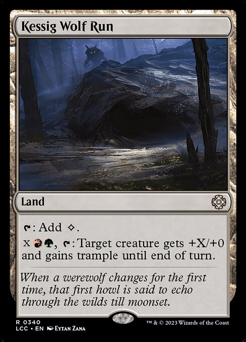 LCC: Kessig Wolf Run