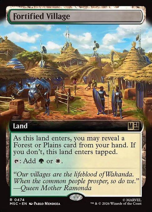 MSC: Fortified Village (Extended Art)