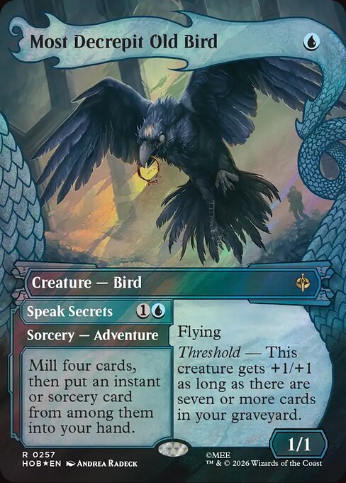 HOB: Most Decrepit Old Bird (Showcase) (Surge Foil)