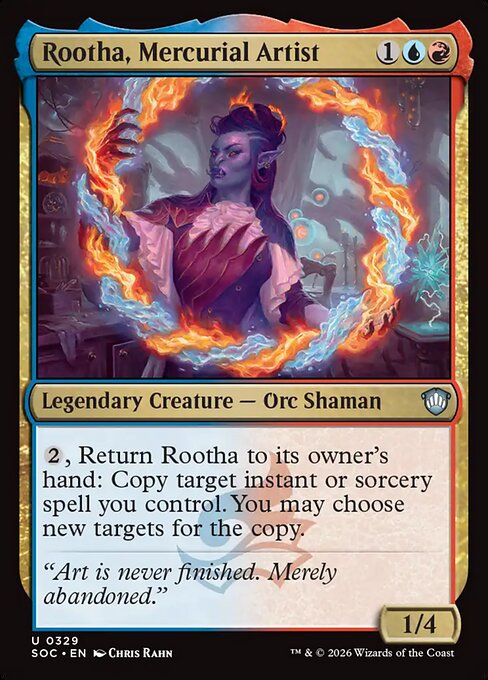 SOC: Rootha, Mercurial Artist