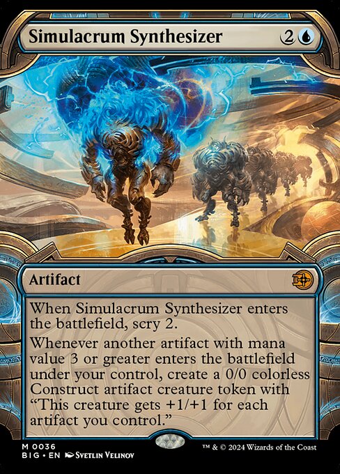 BIG: Simulacrum Synthesizer (Showcase) (Foil)