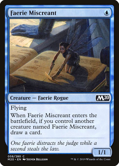 M20: Faerie Miscreant (Foil)