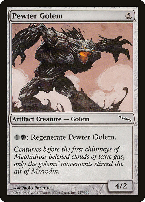 MRD: Pewter Golem (Foil)