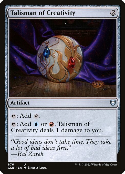 CLB: Talisman of Creativity