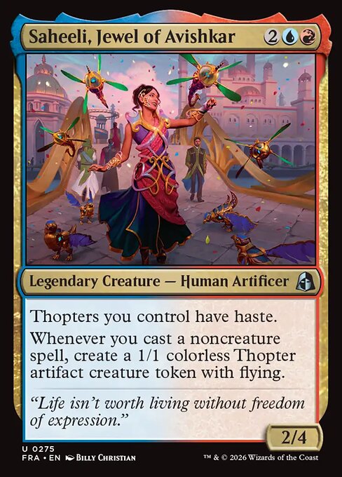 FRA: Saheeli, Jewel of Avishkar (Foil)