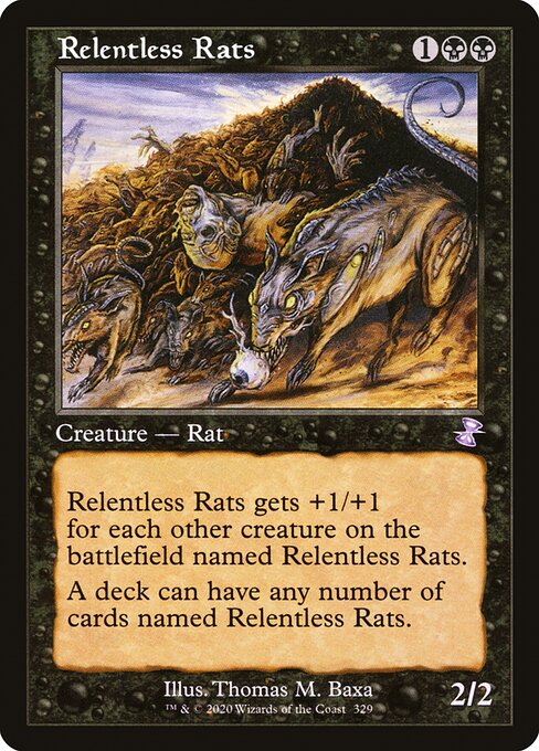 TSR: Relentless Rats (Foil)