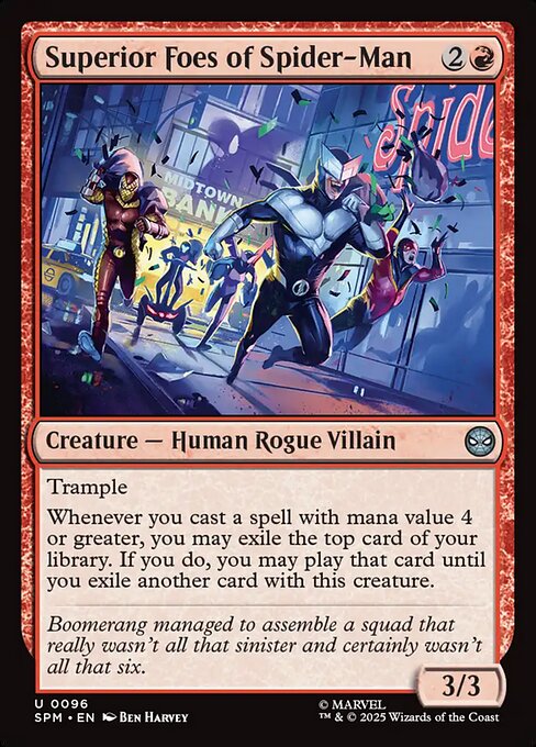 SPM: Superior Foes of Spider-Man (Foil)