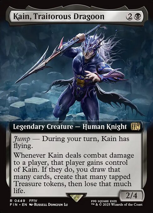 FIN: Kain, Traitorous Dragoon (Extended Art)