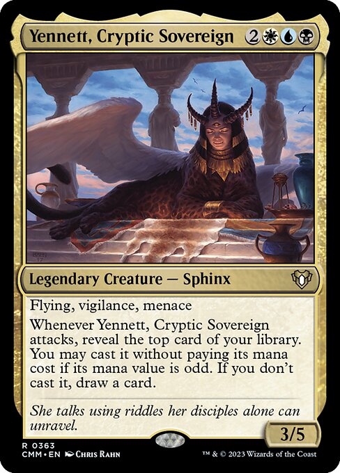 CMM: Yennett, Cryptic Sovereign (Foil)