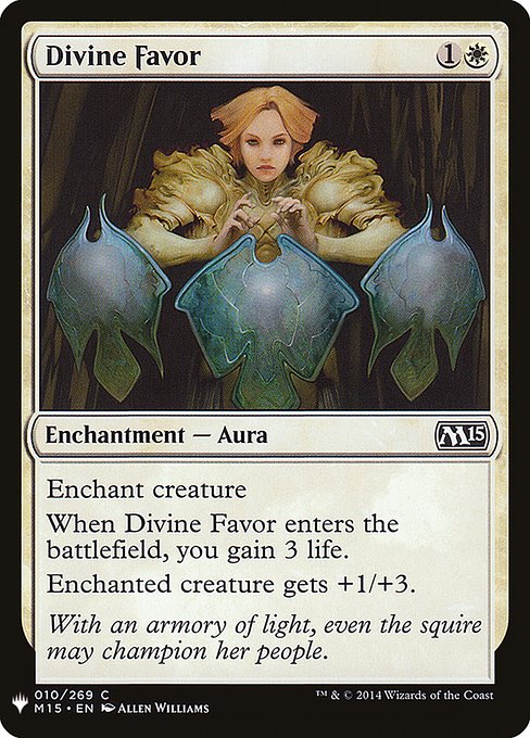 PLST: Divine Favor