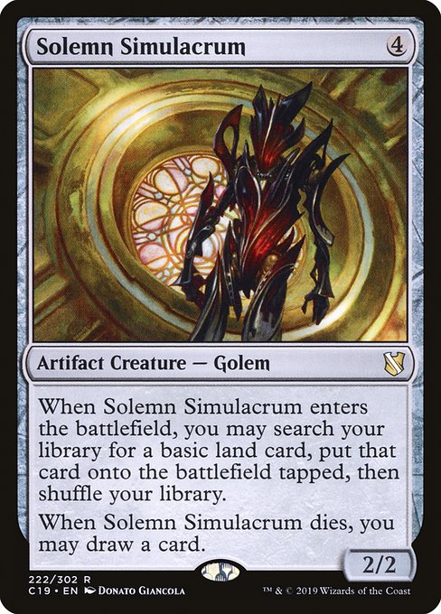 C19: Solemn Simulacrum