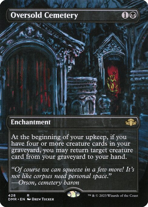 DMR: Oversold Cemetery (Borderless) (Foil)