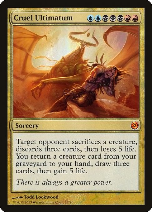 V13: Cruel Ultimatum (Foil)