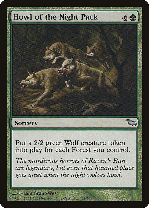 SHM: Howl of the Night Pack (Foil)