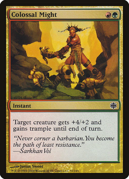 ARB: Colossal Might (Foil)