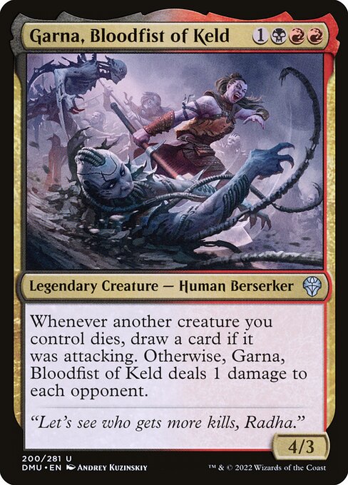 DMU: Garna, Bloodfist of Keld (Foil)