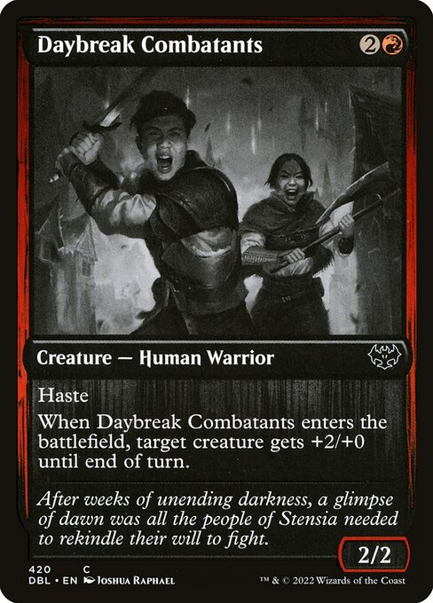 DBL: Daybreak Combatants (Foil)