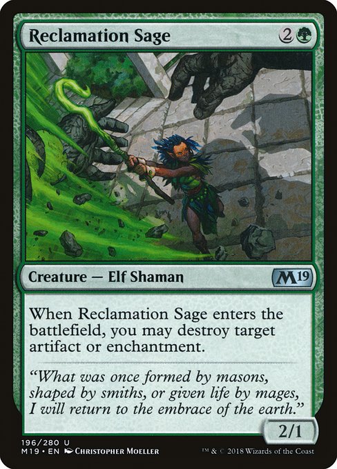 M19: Reclamation Sage