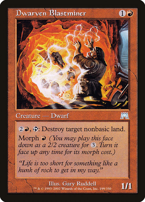 ONS: Dwarven Blastminer (Foil)