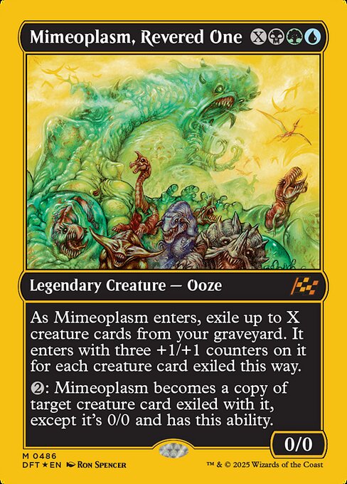 DFT: Mimeoplasm, Revered One (First-Place Foil)