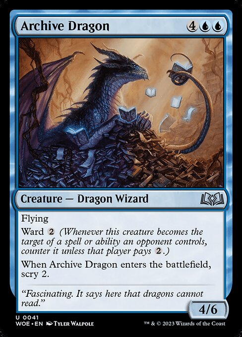 WOE: Archive Dragon (Foil)