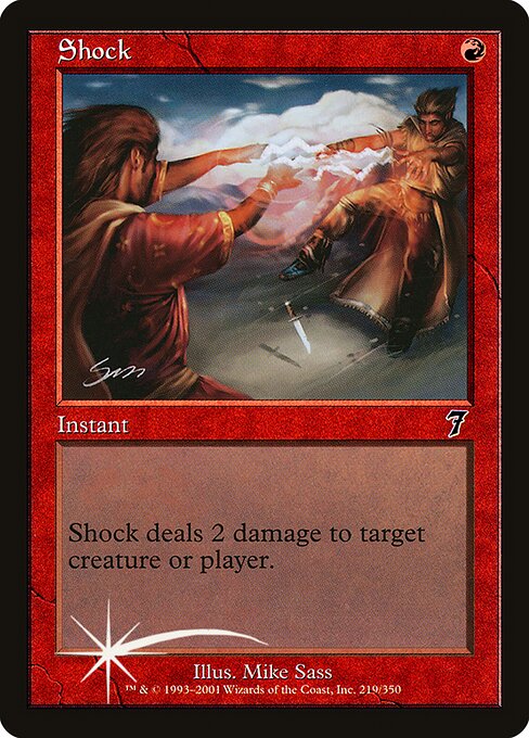7ED: Shock (Foil)