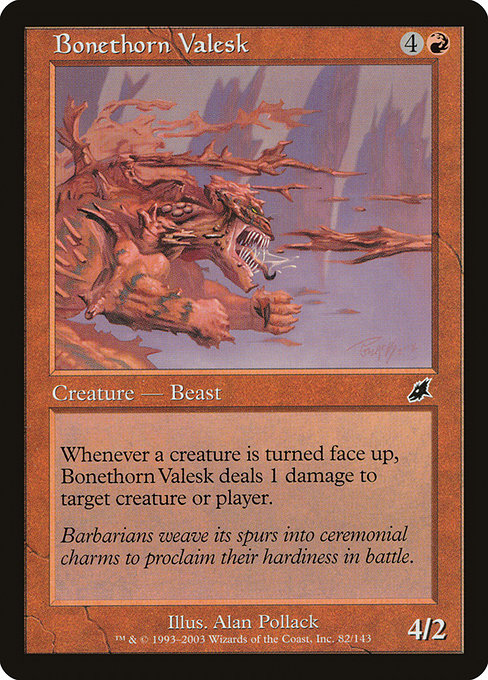 SCG: Bonethorn Valesk (Foil)