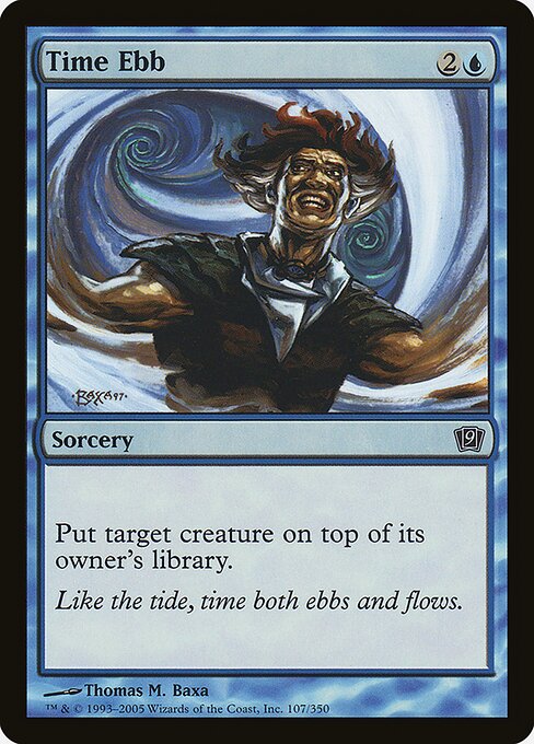 9ED: Time Ebb (Foil)