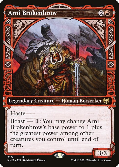 KHM: Arni Brokenbrow (Showcase) (Foil)