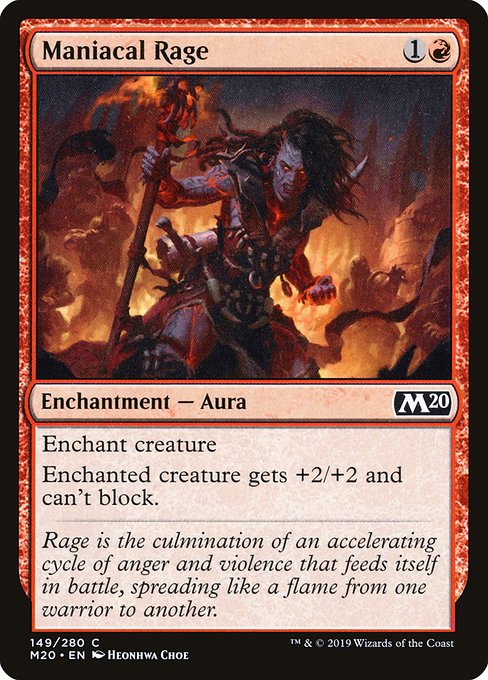 M20: Maniacal Rage