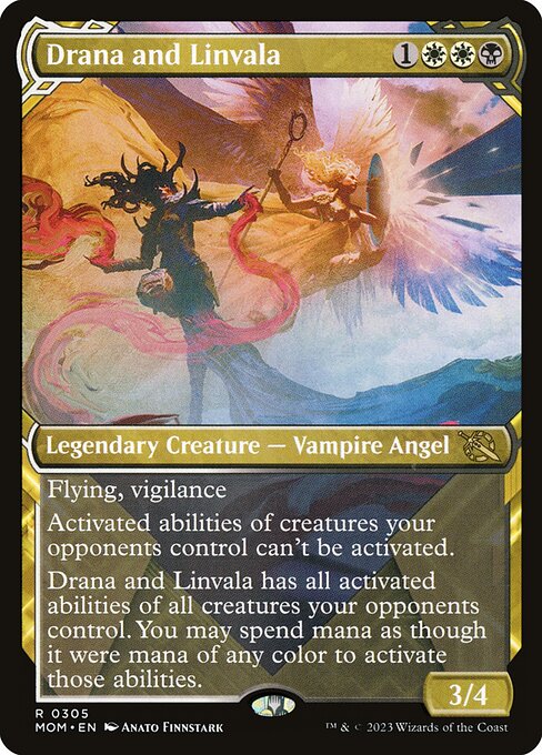 MOM: Drana and Linvala (Showcase) (Foil)