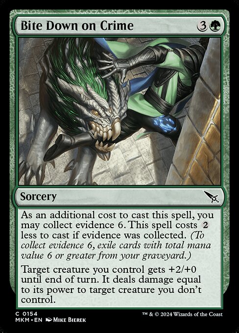 MKM: Bite Down on Crime (Foil)