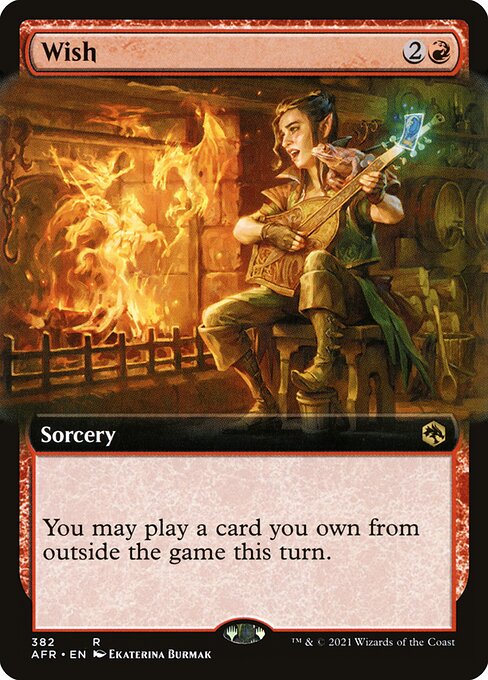 AFR: Wish (Extended Art) (Foil)