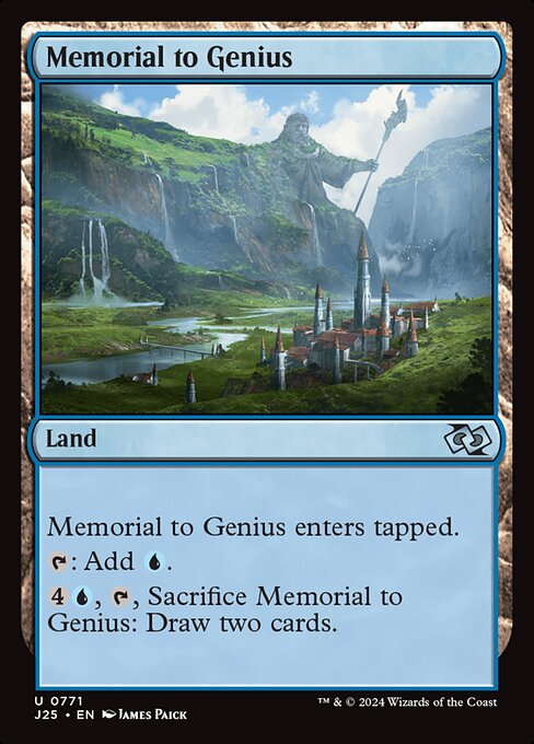 J25: Memorial to Genius